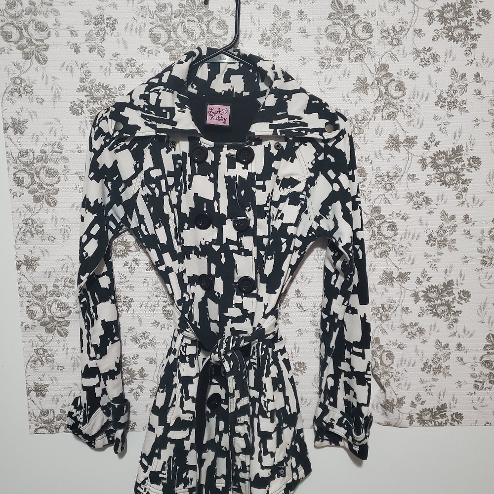 LA Kitty Trench Coat